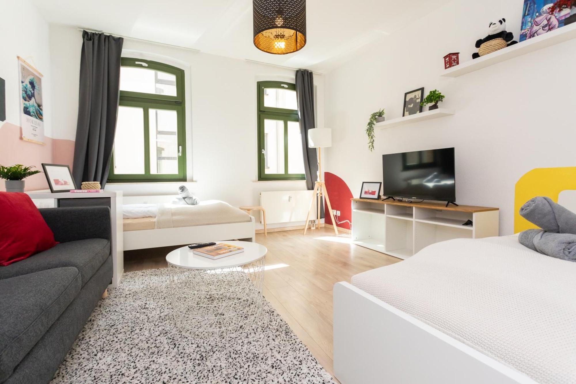 Fullhouse - Halle - R6 Apartments - Smarttv - Nespresso Buitenkant foto